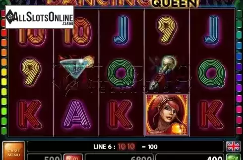 Screen2. Dancing Queen from Casino Technology