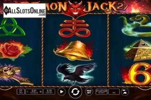 Reel Screen. Demon Jack 27 from Wazdan