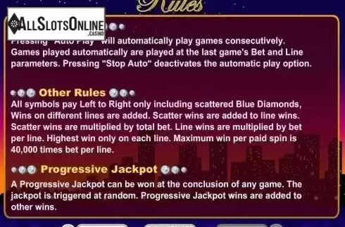 Rules. Diamond Dozen from RTG