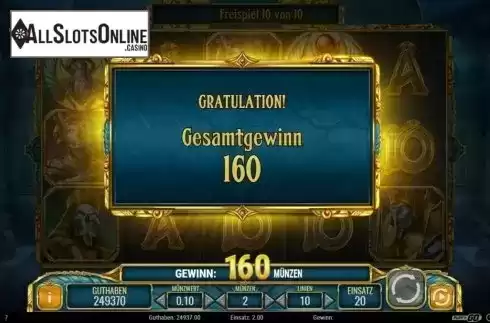 Free Spins 3. Doom of Egypt from Play'n Go