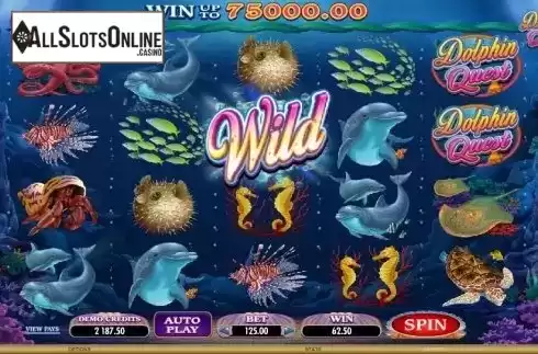 Screen 3. Dolphin Quest from Microgaming