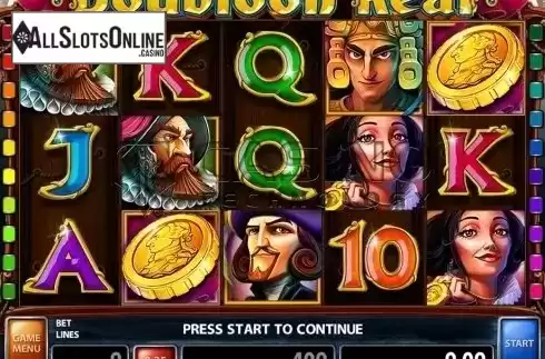 Screen 1. Doubloon Real from Casino Technology