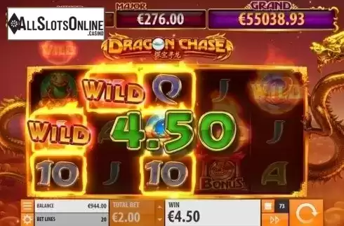Win Screen 2. Dragon Chase from Quickspin