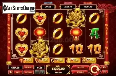 Win 2. Dragon Riches from Tom Horn Gaming