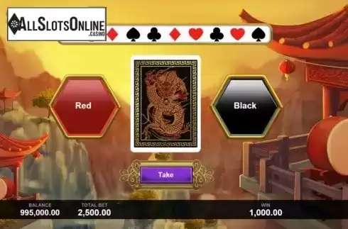 Gamble. Dragon Rising from Caleta Gaming