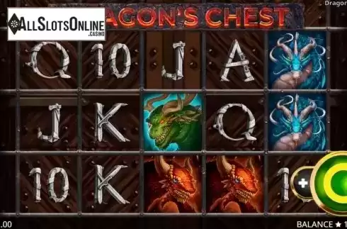 Reel Screen. Dragons Chest from Booming Games