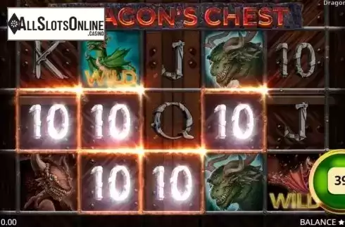 Win Screen 3. Dragons Chest from Booming Games