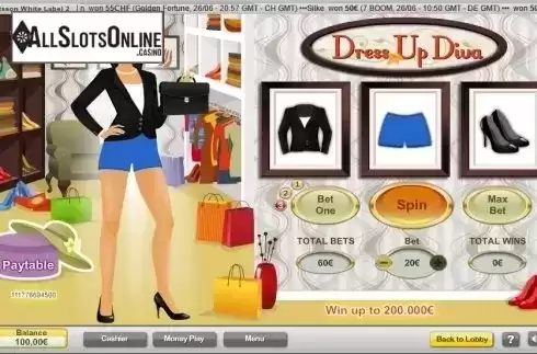Screen 5. Dress Up Diva from NeoGames