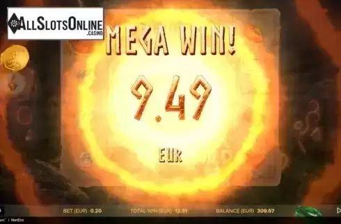 Mega Win. Druids Dream from NetEnt