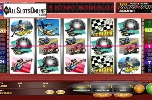 Reel Screen. Extreme Games from IGT