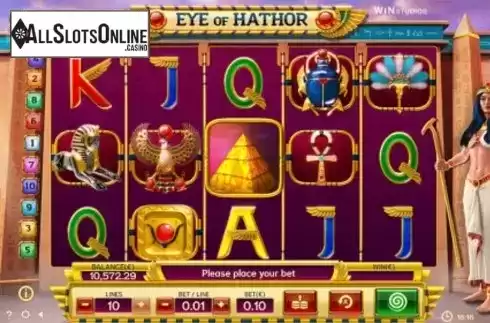 Reel Screen. Eye of Hathor from Bwin.Party