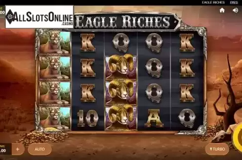 Reel Screen. Eagle Riches from Red Tiger