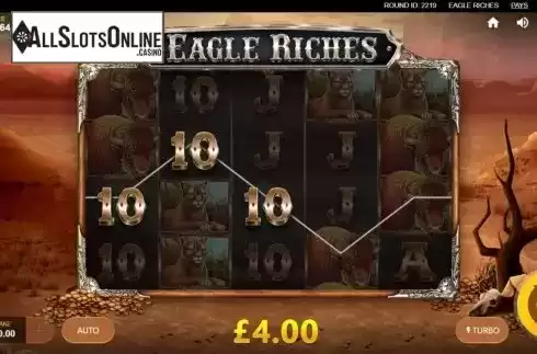 Win Screen 1. Eagle Riches from Red Tiger