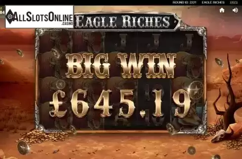 Big Win. Eagle Riches from Red Tiger