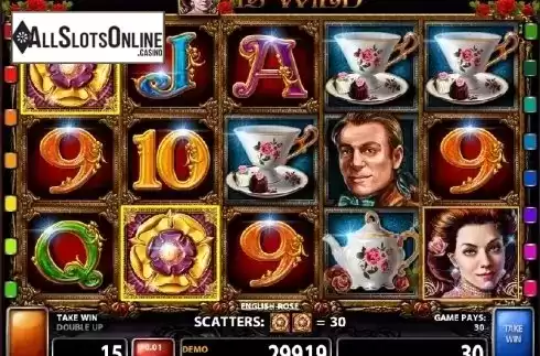 Screen 6. English Rose from Casino Technology