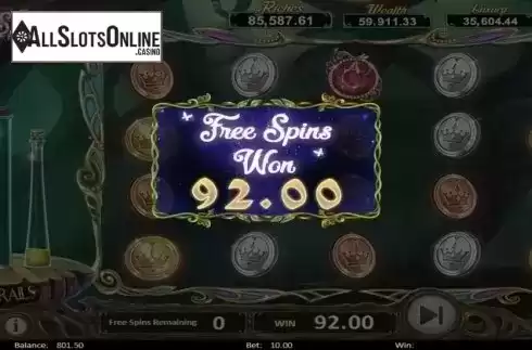 Free Spins Win. Faerie Spells from Betsoft