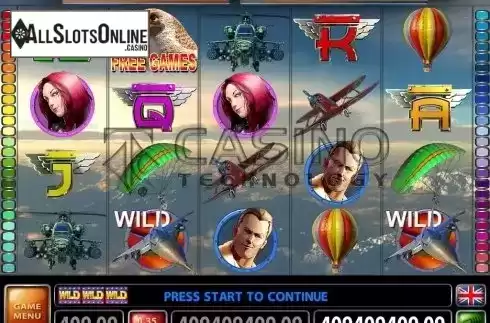 Screen2. Falcon Heroes from Casino Technology
