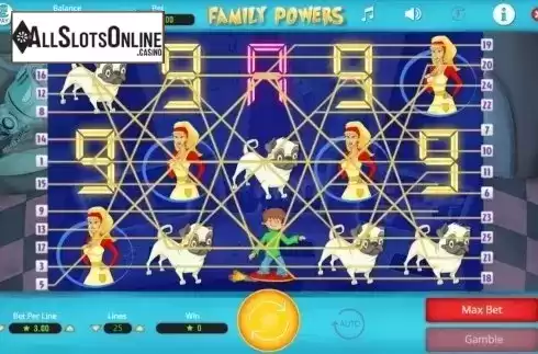 Screen3. Family Powers from Booming Games