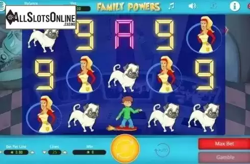 Screen4. Family Powers from Booming Games