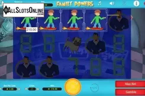 Screen5. Family Powers from Booming Games