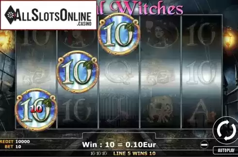 Win Screen 2. Fatal Witches from Fils Game