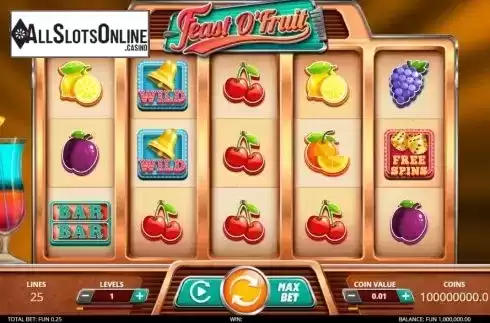 Reel Screen. Feast O Fruit from Leap Gaming