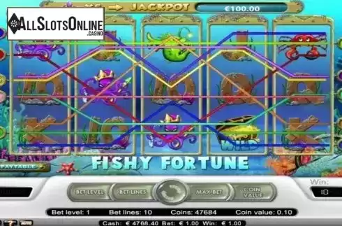 Screen3. Fishy Fortune from NetEnt