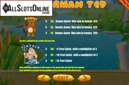 Screen7. Fisherman ted from Portomaso Gaming