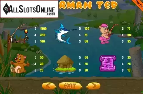 Screen8. Fisherman ted from Portomaso Gaming