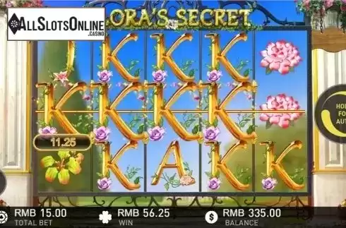 Screen 6. Flora's Secret from GamePlay