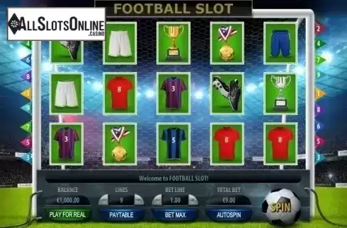 Reel Screen. Football Slot from GameScale