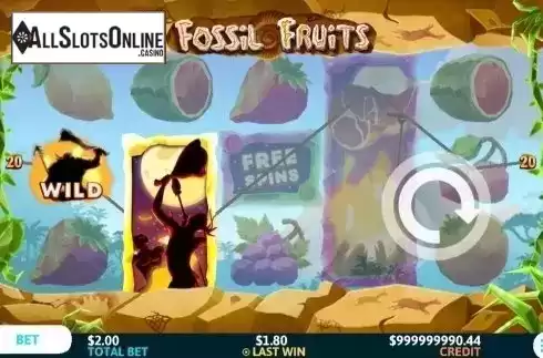 Win Screen 1. Fossil Fruits from Slot Factory