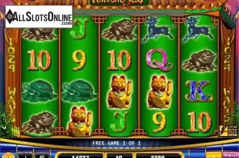 Screen3. Fortune 8 Cat from Lightning Box