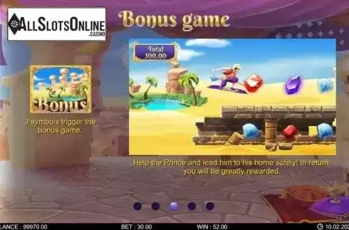 Feature screen 2. Fortune Genie from 7mojos