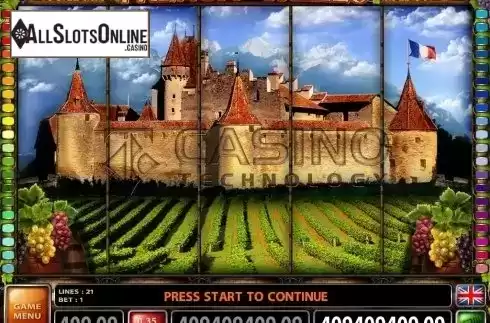 Screen5. French Valley from Casino Technology
