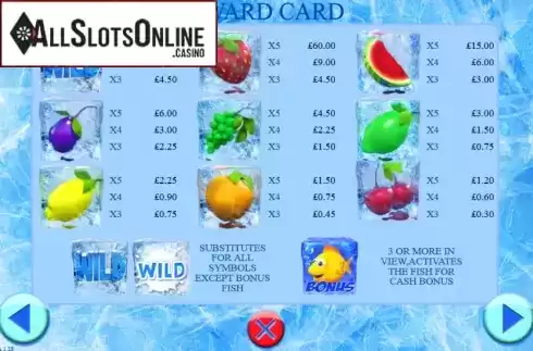 Screen2. Frozen Fruits (Games Warehouse) from Games Warehouse