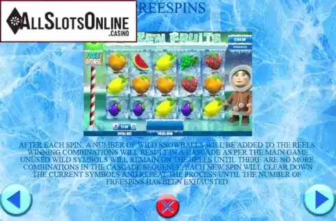 Screen5. Frozen Fruits (Games Warehouse) from Games Warehouse
