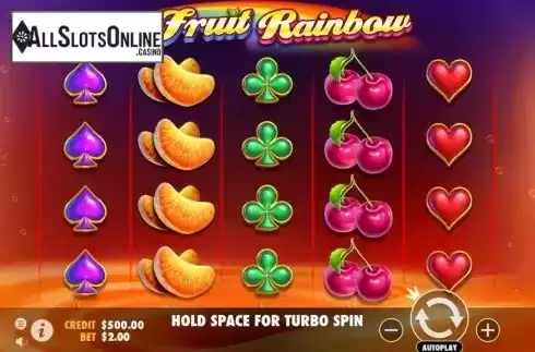 Reel Screen. Fruit Rainbow from Pragmatic Play