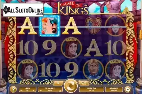 Win screen 1. Game of Kings from Arrows Edge