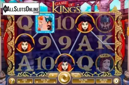 Win screen 2. Game of Kings from Arrows Edge