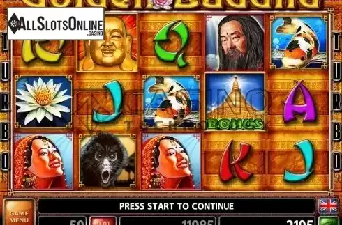 Screen2. Golden Buddha from Casino Technology