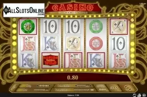 Win Screen. Golden Casino from Espresso Games
