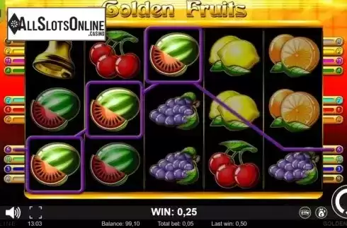 Win 3. Golden Fruits (Lionline) from Lionline