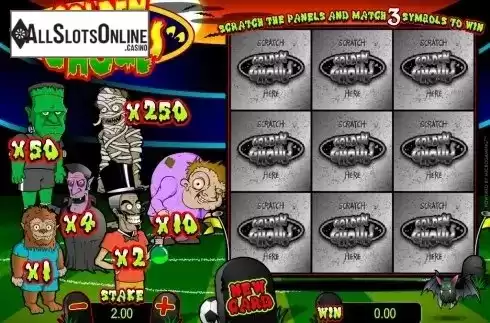 Screen2. Golden Ghouls from Microgaming