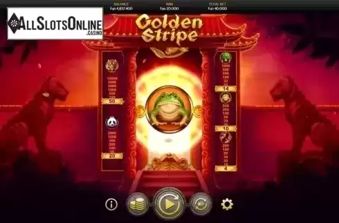 Win Screen 2. Golden Stripe from OneTouch