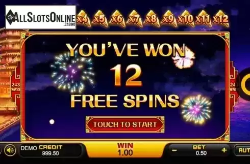 Free Spins. Golden Zongzi from PlayStar