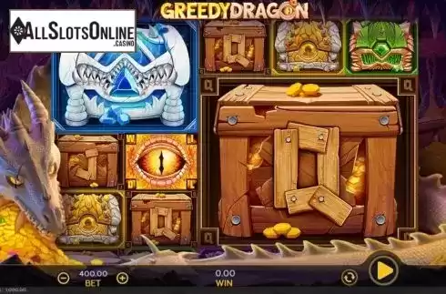 Reel Screen. Greedy Dragon from 888 Gaming