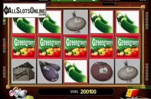 Win Screen 2. Green Grocery from Belatra Games