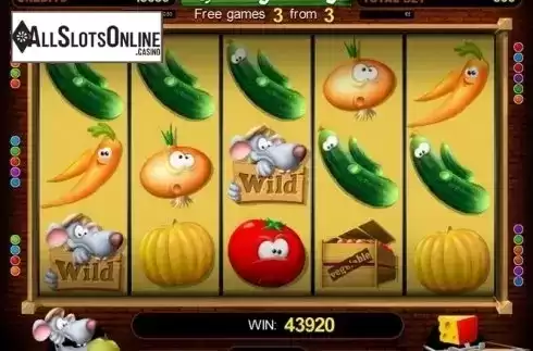Win Screen 4. Green Grocery from Belatra Games