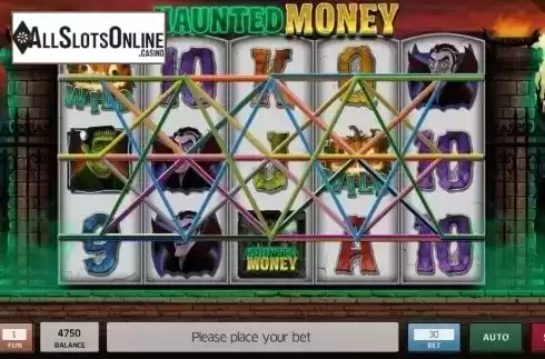 Reel Screen. Haunted Money from InBet Games